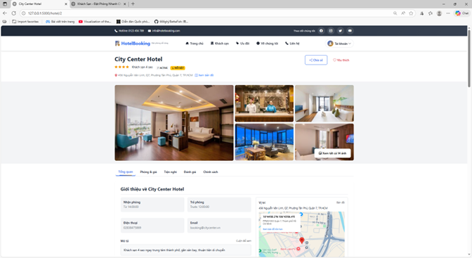 Website quản lý và thuê phòng khách sạn với chức năng cơ bản quản lý và chatbot, thanh toán paypal - Image 12